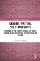 Book cover of: Gender, Writing, Spectatorships. By: Katharine Mitchell