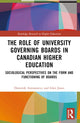 Book cover of: Role of University Governing Boards in Canadian Higher Education. By: Dominik Antonowicz