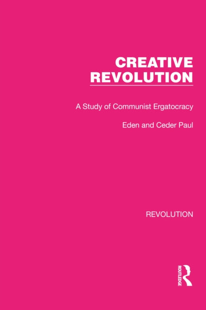 Book cover of: Creative Revolution. By: Eden Paul