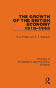 Book cover of: Growth of the British Economy 1918–1968. By: G. A. Phillips