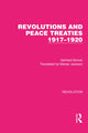 Book cover of: Revolutions and Peace Treaties 1917–1920