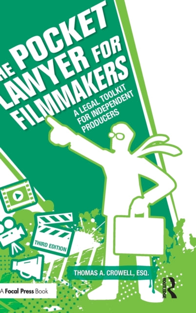 Book cover of: Pocket Lawyer for Filmmakers. By: Thomas A. Crowell