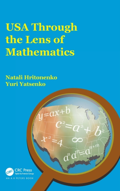 Book cover of: USA Through the Lens of Mathematics. By: Natali Hritonenko