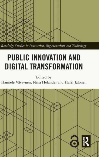 Book cover of: Public Innovation and Digital Transformation. By: Hannele Väyrynen