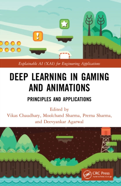 Book cover of: Deep Learning in Gaming and Animations. By: Vikas Chaudhary