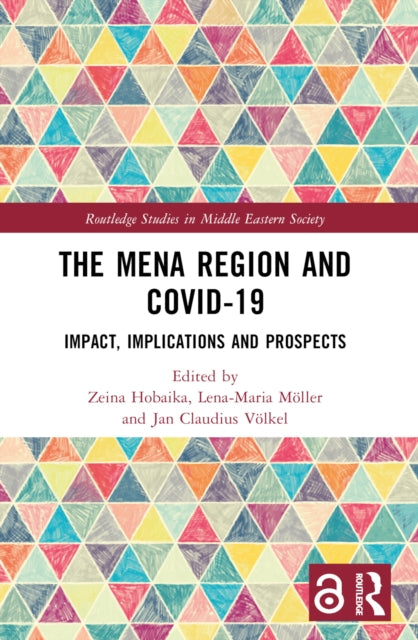 Book cover of: MENA Region and COVID-19. By: Zeina Hobaika