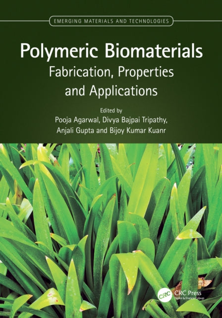 Book cover of: Polymeric Biomaterials. By: Pooja Agarwal