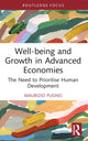 Book cover of: Well-being and Growth in Advanced Economies. By: Maurizio Pugno