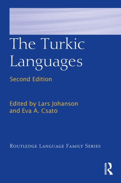 Book cover of: Turkic Languages. By: Lars Johanson