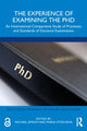 Book cover of: Experience of Examining the PhD. By: Michael Byram