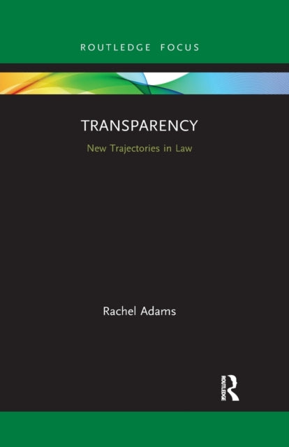 Book cover of: Transparency. By: Rachel Adams
