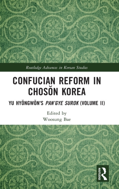 Book cover of: Confucian Reform in Choson Korea. By: Hyong-Won Yu