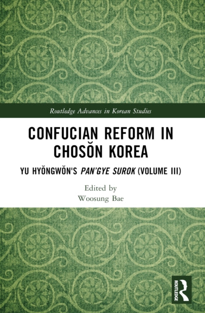 Book cover of: Confucian Reform in Choson Korea. By: Hyong-Won Yu