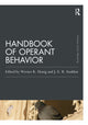 Book cover of: Handbook of Operant Behavior. By: Werner K. Honig