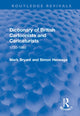 Book cover of: Dictionary of British Cartoonists and Caricaturists