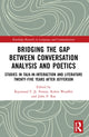 Book cover of: Bridging the Gap Between Conversation Analysis and Poetics. By: Person, Jr., Raymond F.