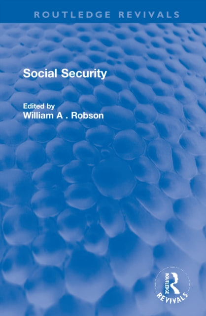 Book cover of: Social Security