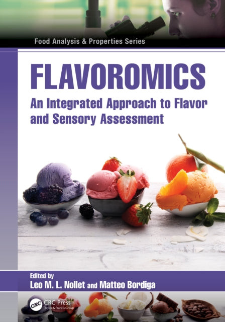 Book cover of: Flavoromics. By: Leo M. L. Nollet