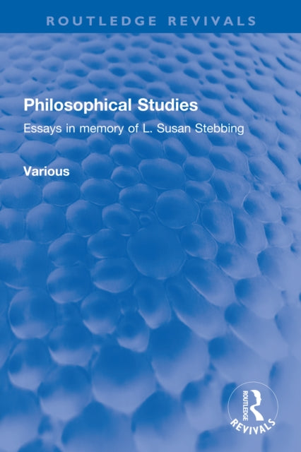 Book cover of: Philosophical Studies