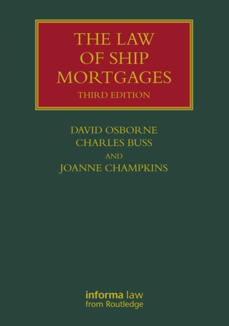 Book cover of: Law of Ship Mortgages. By: David Osborne