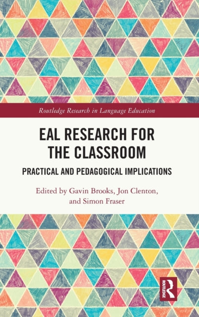 Book cover of: EAL Research for the Classroom. By: Gavin Brooks
