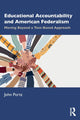 Book cover of: Educational Accountability and American Federalism. By: John Portz