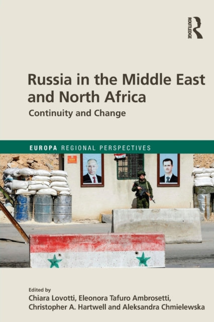 Book cover of: Russia in the Middle East and North Africa. By: Chiara Lovotti