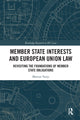 Book cover of: Member State Interests and European Union Law. By: Marton Varju