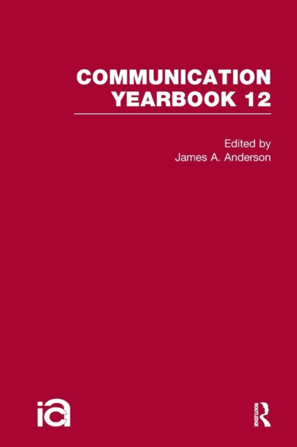 Book cover of: Communication Yearbook 12