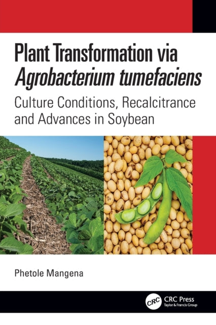 Book cover of: Plant Transformation via Agrobacterium Tumefaciens. By: Phetole Mangena