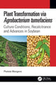 Book cover of: Plant Transformation via Agrobacterium Tumefaciens. By: Phetole Mangena