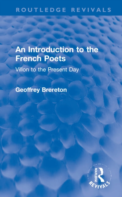 Book cover of: Introduction to the French Poets. By: Geoffrey Brereton