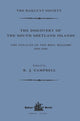 Book cover of: Discovery of the South Shetland Islands / The Voyage of the Brig Williams, 1819-1820 and The Journal of Midshipman C.W. Poynter. By: Campbell, R. J.