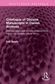Book cover of: Catalogue of Chinese Manuscripts in Danish Archives. By: Erik Baark