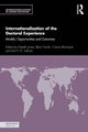 Book cover of: Internationalization of the Doctoral Experience. By: Elspeth Jones