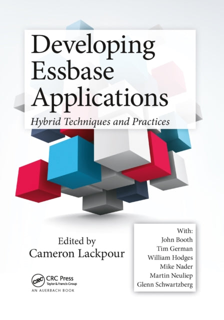 Book cover of: Developing Essbase Applications. By: Cameron Lackpour