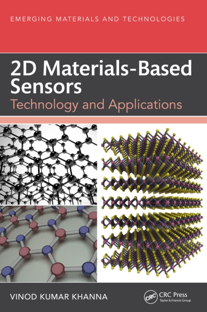 Book cover of: 2D Materials-Based Sensors. By: Vinod Kumar Khanna