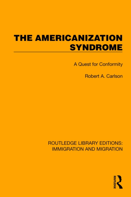Book cover of: Americanization Syndrome
