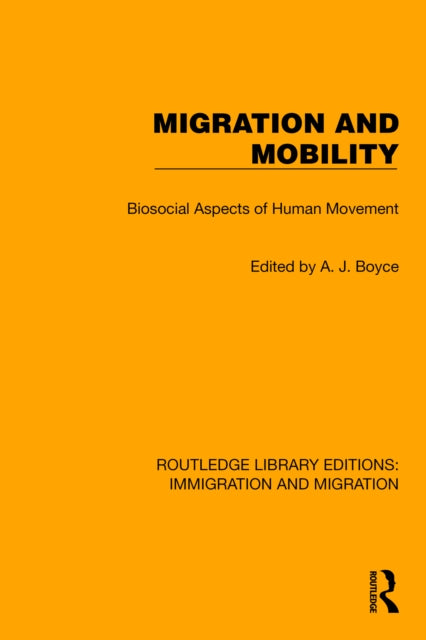 Book cover of: Migration and Mobility