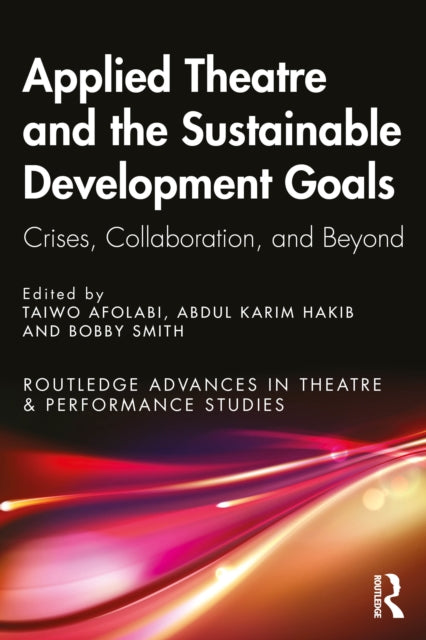 Book cover of: Applied Theatre and the Sustainable Development Goals. By: Taiwo Afolabi