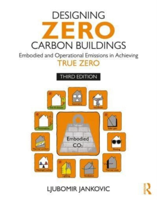 Book cover of: Designing Zero Carbon Buildings. By: Ljubomir Jankovic