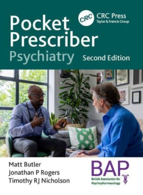 Book cover of: Pocket Prescriber Psychiatry. By: Matt Butler