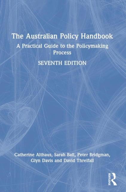 Book cover of: Australian Policy Handbook. By: Catherine Althaus