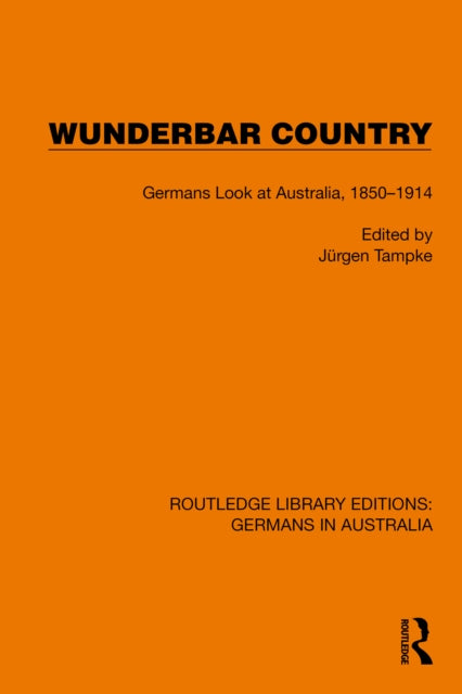 Book cover of: Wunderbar Country. By: Jürgen Tampke