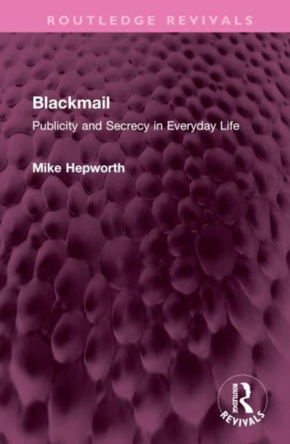Book cover of: Blackmail. By: Mike Hepworth