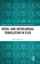 Book cover of: Intra- and Interlingual Translation in Flux. By: Visnja Jovanovic