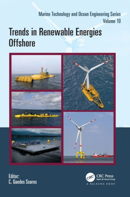 Book cover of: Trends in Renewable Energies Offshore. By: C. Guedes Soares