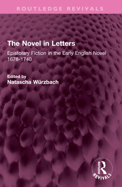 Book cover of: Novel in Letters. By: Natascha Würzbach