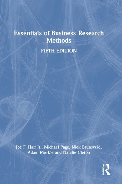 Book cover of: Essentials of Business Research Methods. By: Joseph F. Hair