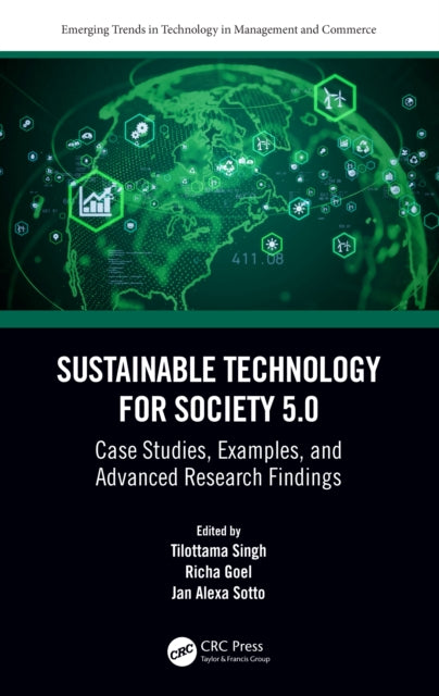 Book cover of: Sustainable Technology for Society 5.0. By: Tilottama Singh
